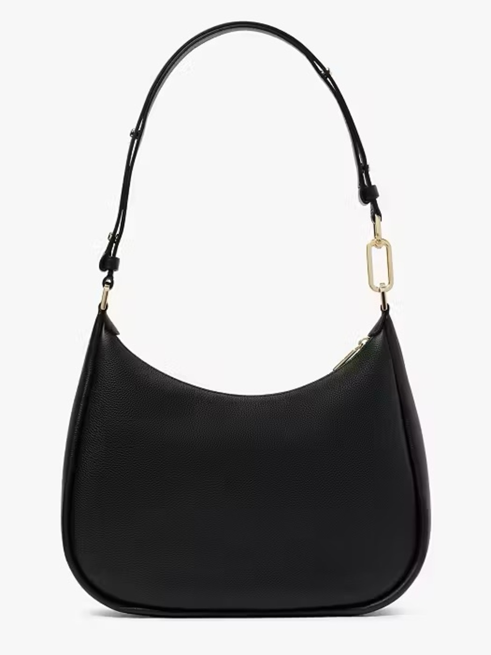 ♠️Kate Spade Kayla Large Pebbled Leather Convertible Shoulder Bag, Black NEW NWT - Picture 4 of 9
